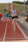 Womens under-17s long jump, 2018 Northern Under-17s/U-15s/U-13s Champs., Wavertree Athletics Centre, Liverpool. Photo: David T. Hewitson/Sports for All Pics
